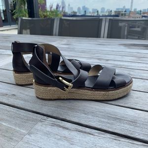 Michael Kors platform wrap sandals!